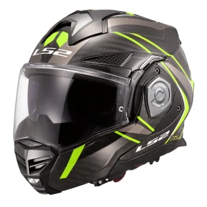 LS2 FF901 Advant X Carbon Future II Helmet Neon Yellow