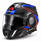 LS2 FF901 Advant X Carbon Future II Helmet White/Blue/Red