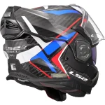 LS2 FF901 Advant X Carbon Future II Helmet White/Blue/Red