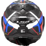 LS2 FF901 Advant X Carbon Future II Helmet White/Blue/Red