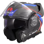 LS2 FF901 Advant X Carbon Future II Helmet White/Blue/Red