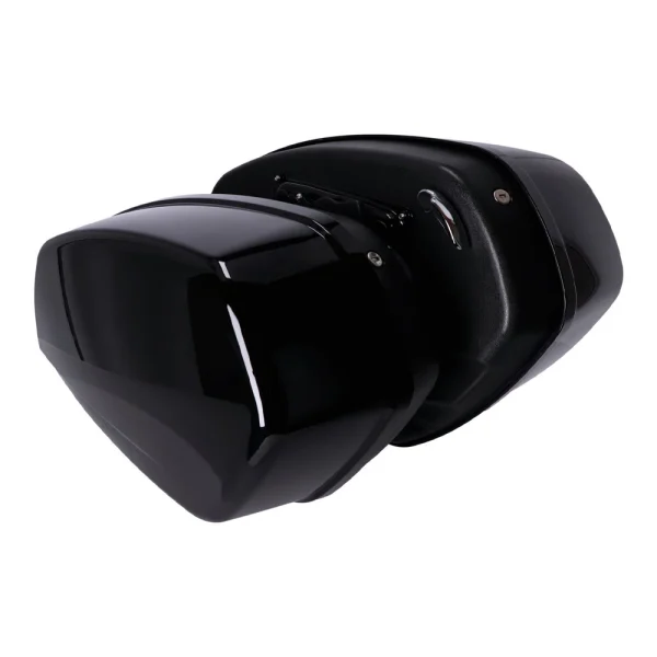 MCS Saddlebag Kit 50L Gloss Black H-D Softail Sport Glide/Low Rider