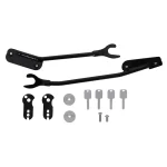 MCS Saddlebag Kit 50L Gloss Black H-D Softail Sport Glide/Low Rider