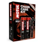 Motul Chain Care Kit Chain Maintenance Kit C1 Cleaner + C2 Road Spray + Brush