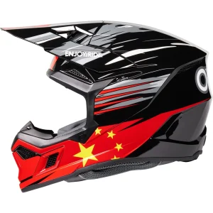 Oneal 3SRS Nations China MX Helmet Red/Yellow