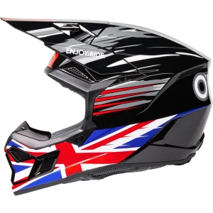 Oneal 3SRS Nations UK MX Helmet Blue/White/Red