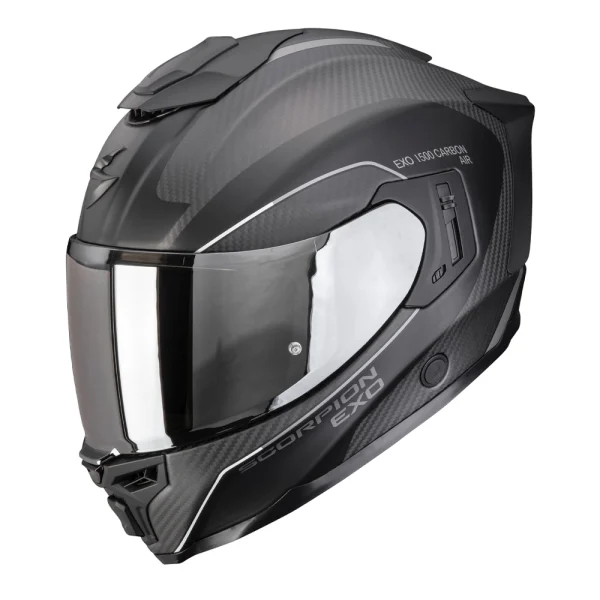 Scorpion EXO-1500 Carbon Air Mundi Helmet Black/Grey
