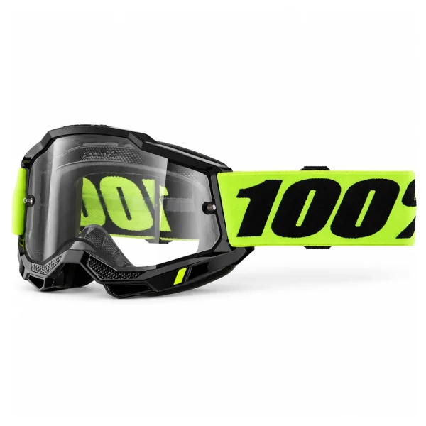 100% Accuri 2 Enduro MX Goggles Green/Black