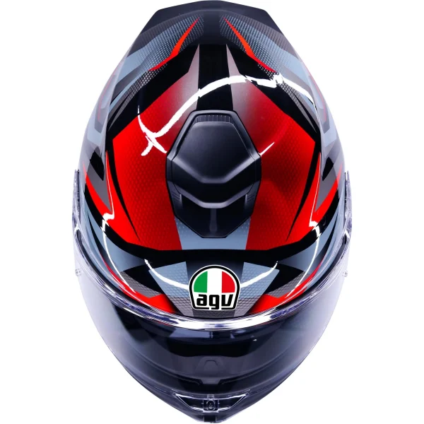 AGV K5 Munor Helmet Black/Red