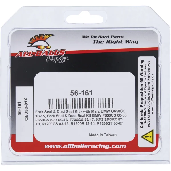 All Balls 56-161 Fork and Dust Seal Kit BMW