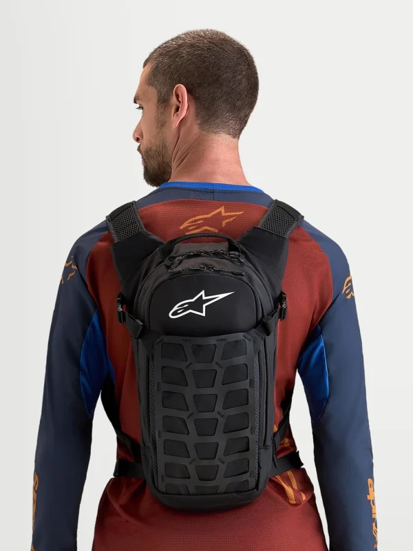 Alpinestars AT-9 Motorcycle Backpack 9L Black/Dark Grey
