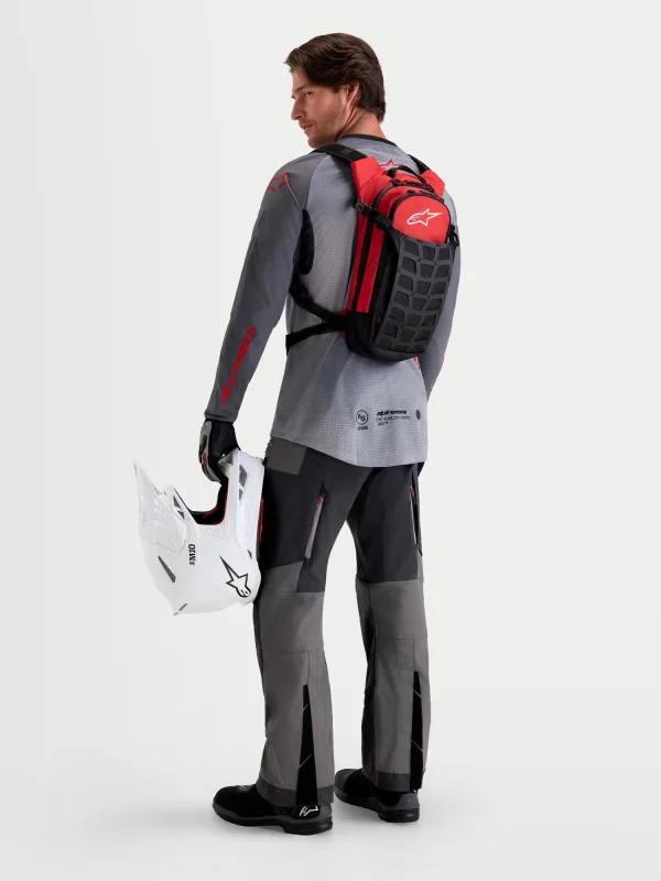 Alpinestars AT-9 Motorcycle Backpack 9L Black/Red