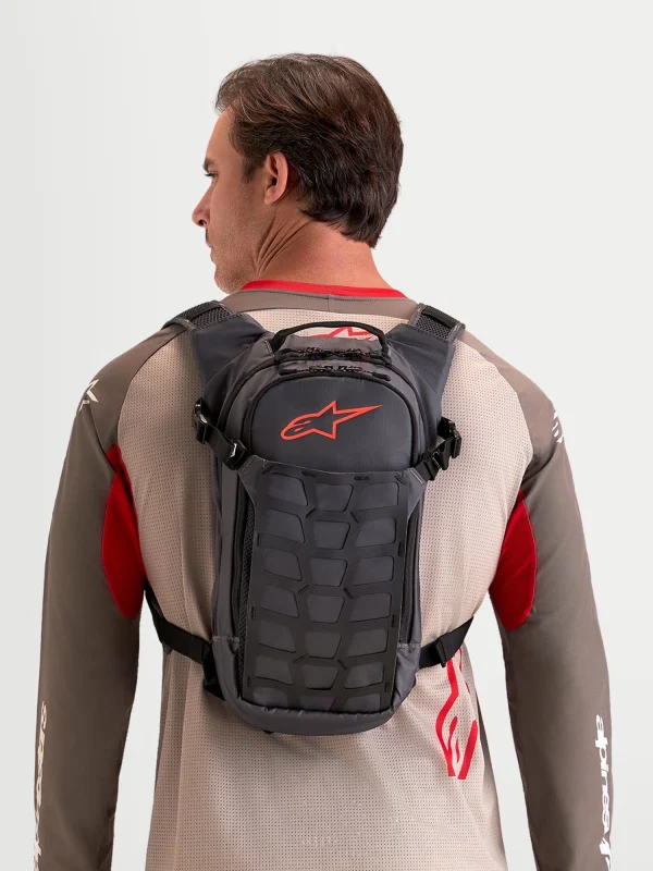 Alpinestars AT-9 Motorcycle Backpack 9L Dark Grey