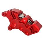 Arlen Ness Mono Axial 6-Piston Brake Caliper Red Left 356mm