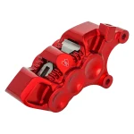 Arlen Ness Mono Axial 6-Piston Brake Caliper Red Right 300mm