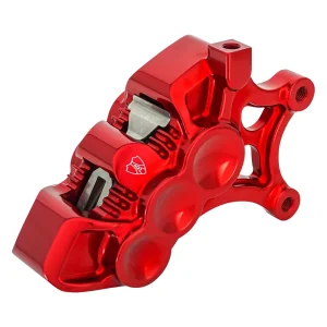Arlen Ness Mono Axial 6-Piston Brake Caliper Red Right 356mm