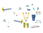 Blackbird Racing 2615R10 Replica Factory Sticker Kit for Husqvarna FC/FE/TC/TE 125-501 19-23