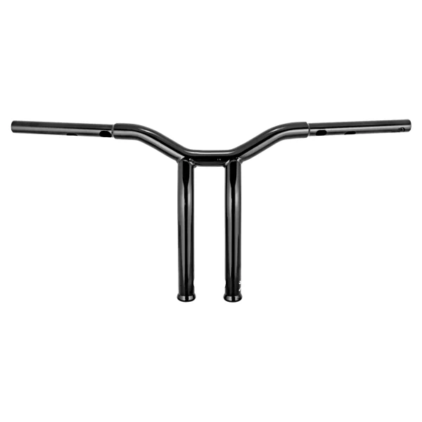 Burly Dominator T-Bar Handlebar 12" Black Softail/Touring