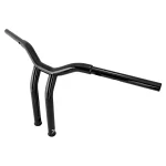 Burly Dominator T-Bar Handlebar 12" Black Softail/Touring