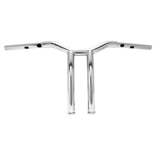 Burly Dominator T-Bar Handlebar 12" Chrome Softail/Touring
