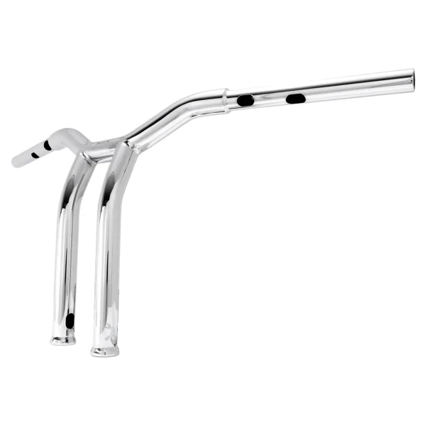 Burly Dominator T-Bar Handlebar 12" Chrome Softail/Touring