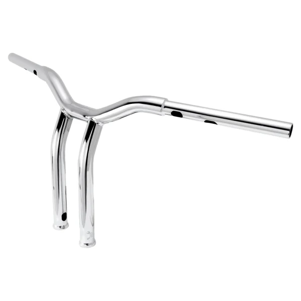 Burly Dominator T-Bar Handlebar 12" Chrome Softail/Touring