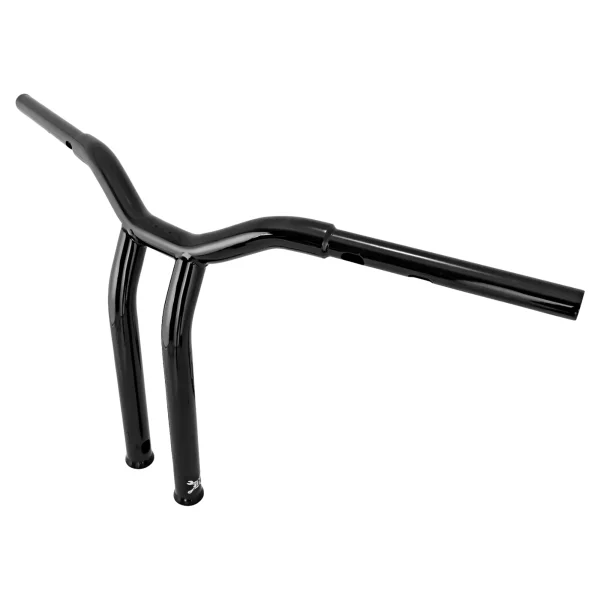 Burly Dominator T-Bar Handlebar 14" Black Softail/Touring