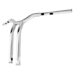 Burly Dominator T-Bar Handlebar 14" Chrome Softail/Touring
