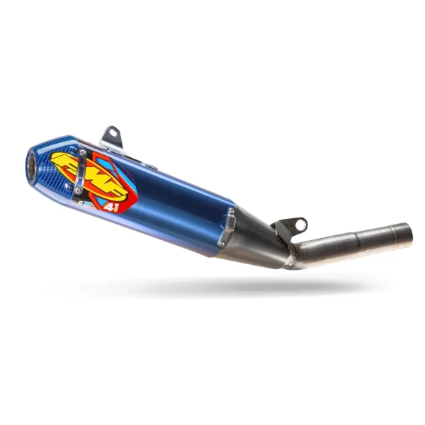 FMF Factory 4.1 RCT Slip-On Muffler Blue Yamaha WR250F/YZ250F/YZ250FX