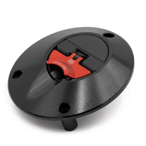 Gilles Tooling FCAP2 Ver. 2 Fuel Cap Black/Red Kawasaki