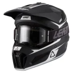 Leatt Moto 3.5 V27 MX Helmet Matt Black with Goggles