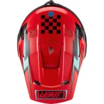 Leatt Moto 3.5 V27 MX Helmet Red/Black with Goggles