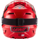 Leatt Moto 3.5 V27 MX Helmet Red/Black with Goggles