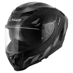 LS2 FF807 Dragon Forged Carbon Orix Helmet Grey/Black