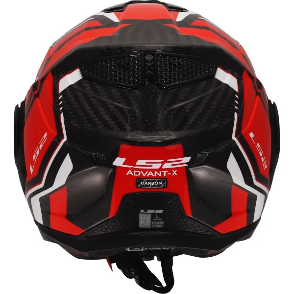 LS2 FF901 Advant X Carbon Dynamic Helmet Red