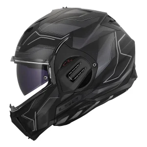 LS2 FF912 Valiant Gear Ervion Helmet Grey