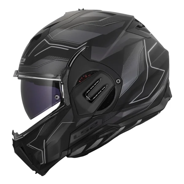 LS2 FF912 Valiant Gear Ervion Helmet Grey