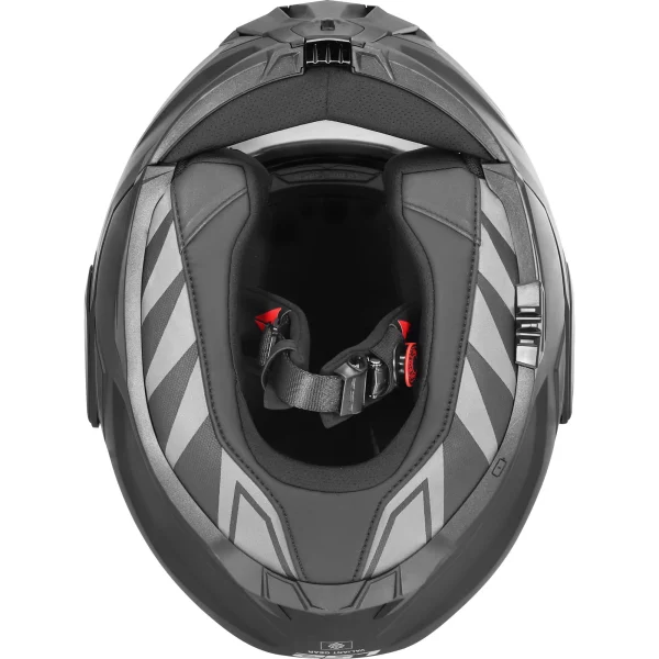 LS2 FF912 Valiant Gear -avattava kypärä musta
