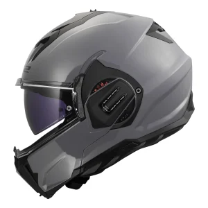 LS2 FF912 Valiant Gear -avattava kypärä harmaa