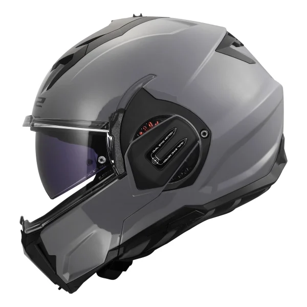 LS2 FF912 Valiant Gear -avattava kypärä harmaa