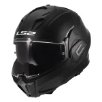 LS2 FF912 Valiant Gear -avattava kypärä mattamusta
