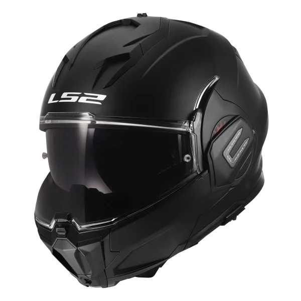 LS2 FF912 Valiant Gear -avattava kypärä mattamusta