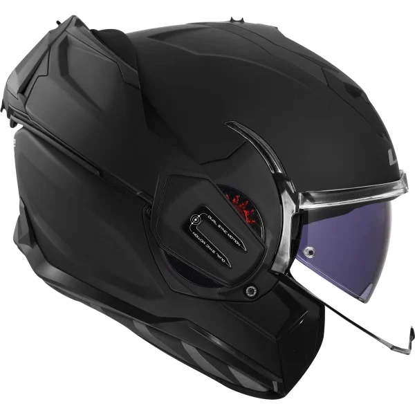 LS2 FF912 Valiant Gear -avattava kypärä mattamusta