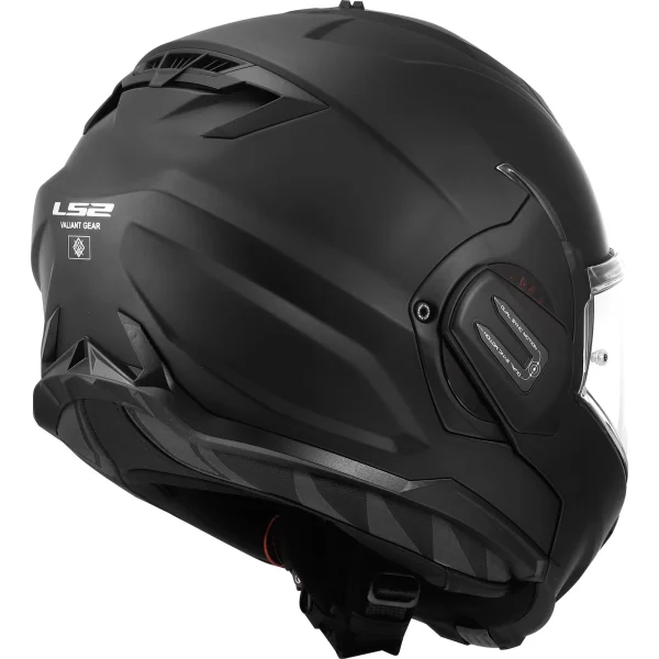 LS2 FF912 Valiant Gear -avattava kypärä mattamusta