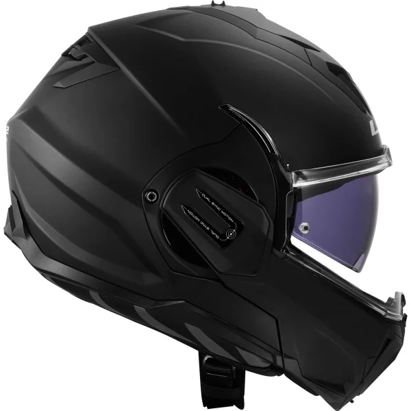 LS2 FF912 Valiant Gear -avattava kypärä mattamusta