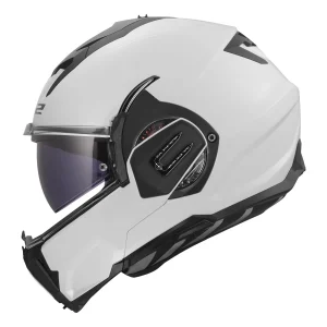 LS2 FF912 Valiant Gear -avattava kypärä valkoinen