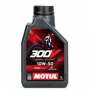 Motul 300V Racing/Off Road 10W50 4T Engine Oil 1L