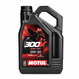 Motul 300V Racing/Road 0W30 4T Engine Oil 4L