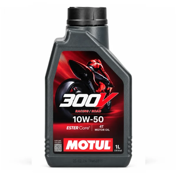 Motul 300V Racing/Road 10W50 4T Engine Oil 1L