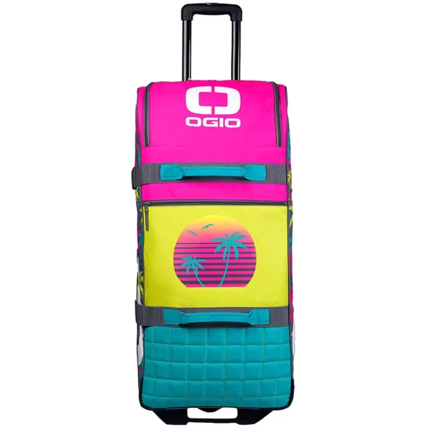 OGIO Trucker Wheeled Gear Bag 110L Blue/Pink/Yellow/Multi